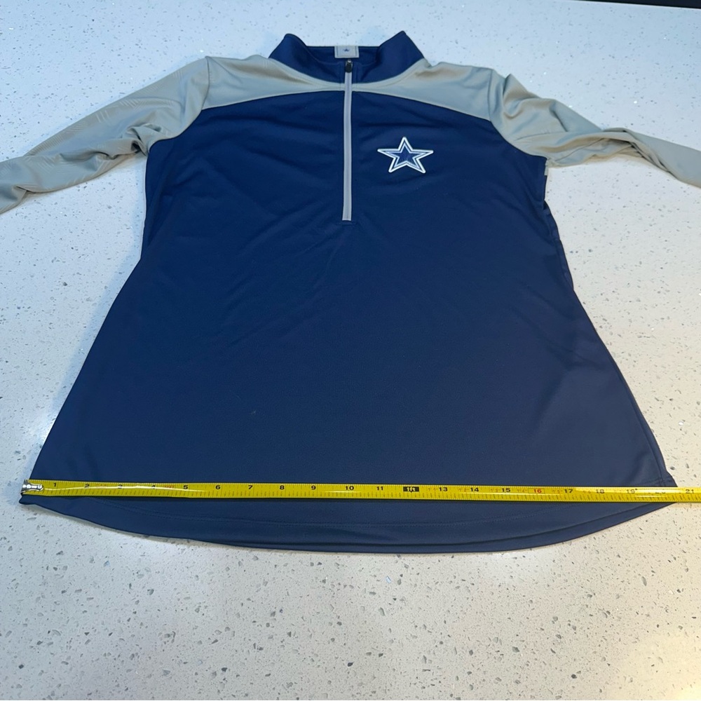 Dallas Cowboys Women’s Quarter Zip Pullover | Fanatics | Size M | GUC - Picture 8 of 8